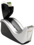 Scotch Desktop Tape Dispenser, Silvertech Two-Tone (C60-ST)