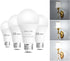 Noger 3-Way Led Light Bulbs A21 4 Pack, 50 100 150W Equivalent, 5000K Daylight, E26 Light Bulbs