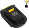 MIL18DL Battery Adapter Converter for Milwaukee to Dewalt Battery, for Milwaukee M18 18V Lithium Battery Convert to