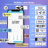 Phomemo D30 Label Makers Machine, Portable Bluetooth Mini Sticker Thermal Label Printer, Handheld Rechargeable, Easy to