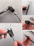 10 Pcs Impact Bolt & Nut Remover Set - Bolt Screw Extractor Set, Nut Remover Tool with Aluminium Storage Case for
