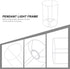 Bulb Uonlytech Metal Lamp Guard Metal Lampshade Frame Round DIY Ceiling Light Bracket Lamp Shade Cage Frame Light Guard