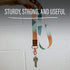 Thread Wallets Lanyards for ID Badges, Durable Key Lanyard with Clip & Buckle Holder for Men and Women