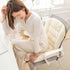 Gujuja Desk Chair Cushion Office Chair Cushion Seat Cushion with Back Soft and Comfortable for Sit Long Time Student