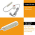 Zerodis Sewing Machine Light, LED Magnetic Base Desk Lamp for Workbench, Daylight Flexible Arm Work Lamp