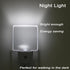 2 Pack LED Night Light with Dusk to Dawn Sensor - Cool White Illumination