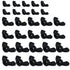 30 PCS Nylon Butterfly Screws M5/6/8 - Galvanized Carbon Steel Hand Twist Wing Style Knobs, Fasteners Hardware