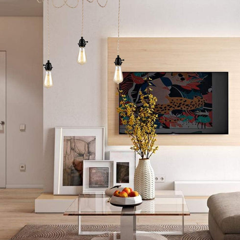 Yilliaw 27FT 3 Light Plug in Pendant Lights with Switch & Hemp Rope - Industrial Hanging Light Kit with E26 Socket