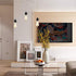 Yilliaw 27FT 3 Light Plug in Pendant Lights with Switch & Hemp Rope - Industrial Hanging Light Kit with E26 Socket
