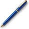 ZenZoi Blue Ballpoint Pen - Premium Pen with Gold Trim, Smooth Writing Schmidt Ink Refills, Luxury Gift Set