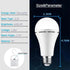 Rechargeable Light Bulbs 9W,Battery Operated Powered LED Light Bulb 600Lumen 3000K Warm White for Power Outage,Camping,Outdoor Activity,Hurricane,Pack of 4 by NOTOC