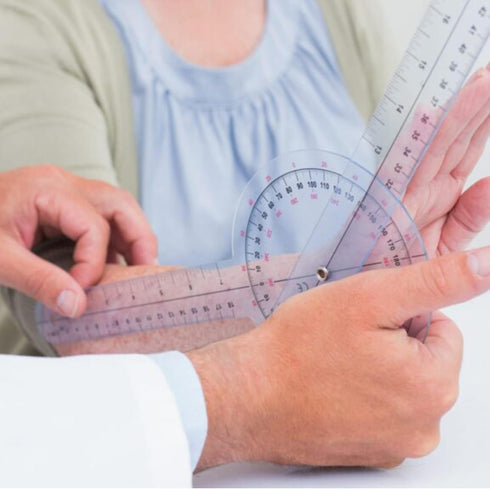 Goniometer Set 2-3 Pieces 12", 8", 6" / 360 Degree Measuring Tool