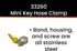 SAE Size 4 Range Mini Key All Stainless Hose Clamp - Pro Tie 33260, 4-Pack