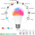 A19 Bulb, 9W 900LM Bulb 16 2.4GHz Decor(2Pack) Smart Light RGB+CCT LED - Million Vibrant DIY Colors, Music Sync via