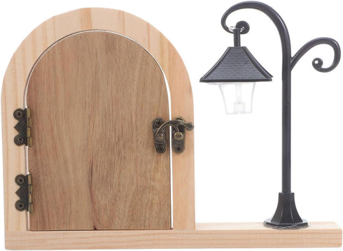 Tofficu Fairy Door Outlet Cover with Glowing Light - Childproof Baby Proofing