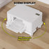 GCXNSKDQN cart1-Tier Under Desk Printer Mini Printer CartRolling Printer cart with Locking Casters for Under Desk