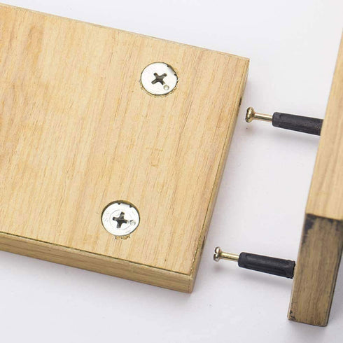 50 Sets Furniture Connecting Cam Lock Fittings with Dowel Cam Lock Connectors for Wardrobe and Cabinet