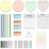 BAYTORY 1060 Sheets Transparent Sticky Tabs, Clear Sticky Notes Markers for Book Annotation and School