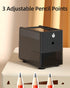 ZMOL Electric Pencil Sharpeners, Heavy Duty Classroom Sharpener for 6-8mm Wooden/Colored Pencils, 3 Sharpness Settings