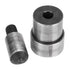 2Pcs Heavy Duty Metal Grommet Die Mold, Eyelet Hand Press Punch Machine Tool, Spring Snap Fastener Button Die
