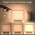 SMARTERIOR 10W 3-Level 180 Besides Lamp with Wireless Charging, Table Lamp Touch Control with Fast Charger, Nightstand