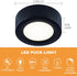 LUMILAND (2.7Wx5) (4000K), Wired LED Puck Lights Plug-in Lighting Natural White LED Cabinet Light for Kitchen Can Be