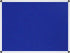 VIZ-PRO Felt Notice Board Blue, 36 X 24 Inches with Silver Aluminium Frame