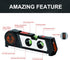 Laser Level Line Tool, 4 in 1 Multipurpose Cross Line Laser Level with Measure Tape Ruler