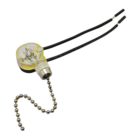Rulbelok JX42B 250V DIY Wall Light Pull Chain Cord Controller Switch for Home