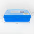 BAZIC Plastic Pencil Case Utility Storage Box - COLOR VARY Organizer for Pens and Pencils (1-Unit)