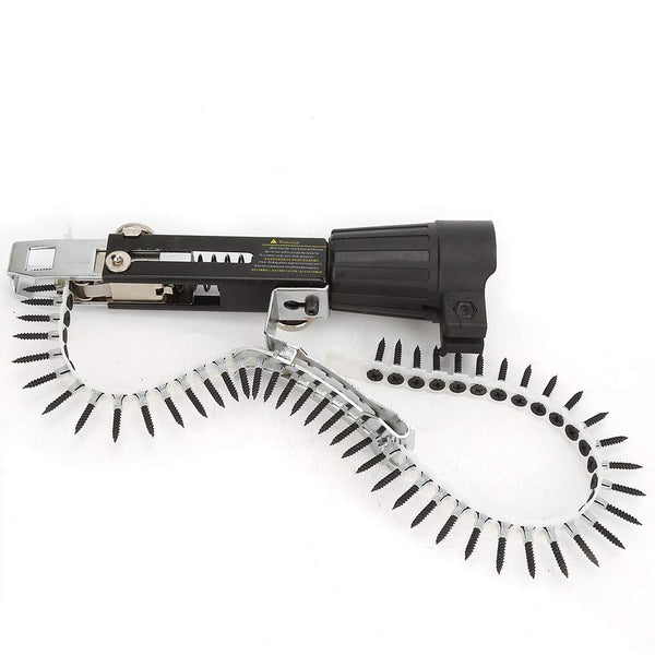 Automatic Nail Gun Adapter, Professional Adjustable Screw Spike Chain for Electric Drill Attachment