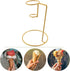 6.05 4.05 Inch, MAGICLULU Ice Cream Cone Holder Stand, Metal Single Waffle Rack for Sushi Hand Rolls, Iron Dessert