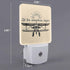 Chrobak LED Night Light,Vintage Retro Airplane LED Night Light Plug into Wall with Dusk to Dawn Light Sensor White