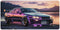 Large JDM Car R34 Mouse Pad, Purple Sea Design, 30x60cm Gaming Desk Mat, Computer Accessories for Office Decor