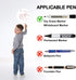 Dry Erase Circle Dots, 12 Pack Whiteboard Table Stickers, Removable Wall Decals for Home School Classroom Desks
