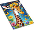 HTSAHKV 3 5 Inch Colorful Giraffe Flowers Wall Plate Light Switch Cover Single Gang Outlet Faceplate Print Plate Cover