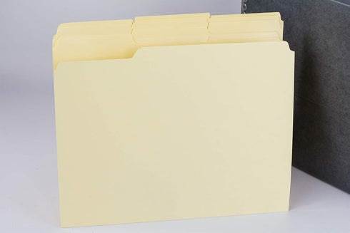 Lineco Archival Document Storage Box with 12 Letter Sized File Folders, Organizer for Prints, Photos, Document Case