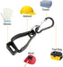 20 PCS Black Glove Clips for Work - Safety Holder Clips for Construction Guard Labor