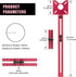 4in1 Router Milling Groove Bracket, Aluminum Alloy Circle Cutting Jig for Cabinet Hardware, Woodworking Router Guide