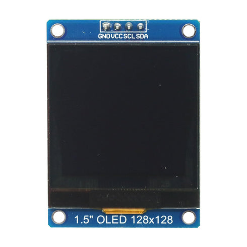 GODIYMODULES 1.5 inch 4PIN SH1107 128 128 I2C 51 STM32 P22101 P22102 OLED Module Display Screen Drive IC * IIC