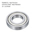 uxcell 4 Pcs 16004-2Z Deep Groove Ball Bearing, High Carbon Chrome Steel Z3 Double Rubber Sealed, 20mm x 42mm x 8mm