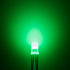 Chanzon 100 pcs 5mm RGB Multicolor Diffused LED Diode Lights, Frosted Round Tricolor, 4 Pin