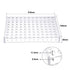 uxcell Test Tube Rack Holder, Acrylic 96-Well Clear for 0.2ml, 1.5ml