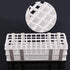 Detachable Plastic Test Tube Rack, 3 Layers Lab Storage Stand Holder for 16mm Diameter Tubes, 60 Tubes Capacity