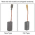 20PCs 5 8 16 mm Carbon Brushes for Electric Motor Drill Replacement, Great Conductivity