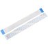 uxcell Flexible Flat Cable, 150mm 1mm Pitch 15 Pins FPC FFC Flexible Ribbon Cable for LCD TV DVD Player, 10Pcs