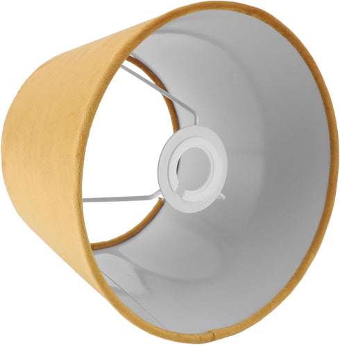 E27 E14 FTVOGUE Velvet Conical Lamp Shade Replacement Cover for Table Floor Lamp, Soft Luxury Material