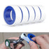 Plumbers Duct Tape, 5 Rolls 1/2 Inch x 520 Inches, Teflon PTFE Pipe Sealant Tape, Waterproof