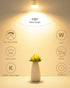 Non-Dimmable GU10 Bulbs, 2700K GU10 Bulb 4W Bulbs 100Flood 3 Pack Lepro LED Light Soft Warm Light Replacement