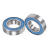 2pcs Deep Groove Ball Bearing 6800-2RS, Chrome Steel Bearings for Skateboards, Inline Skates, and Scooters